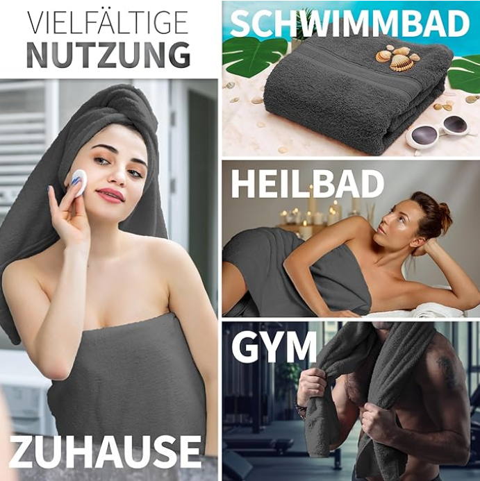 500gsm Duschtücher