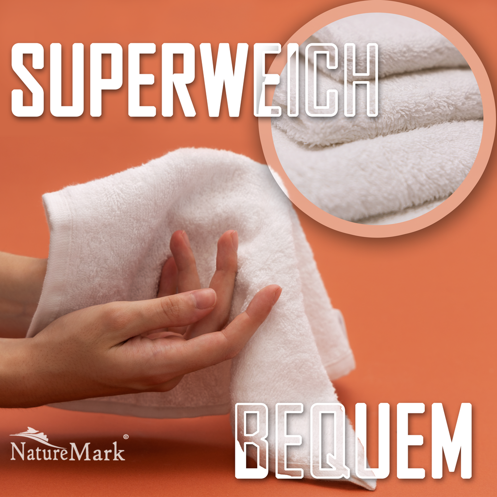 Frottier Seiftücher 10er Pack 30x30cm, 100% Baumwolle