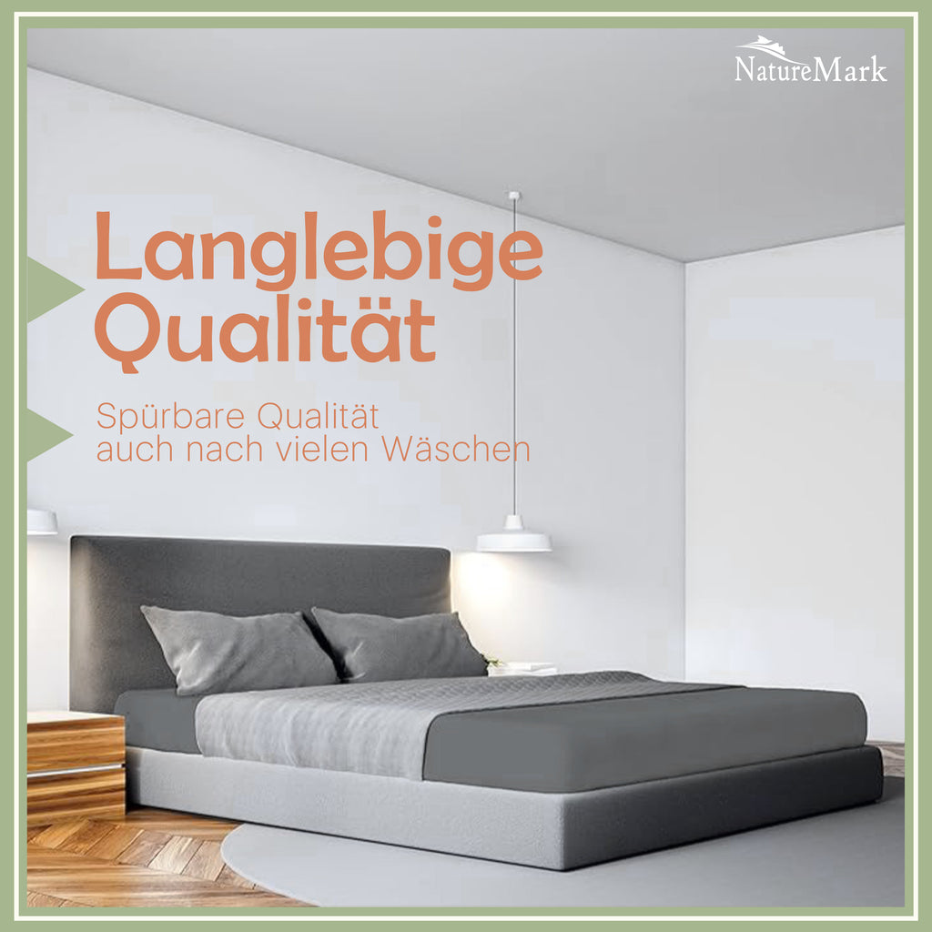 Gebürstete Mikrofaser Spannbettlaken 2er-Pack