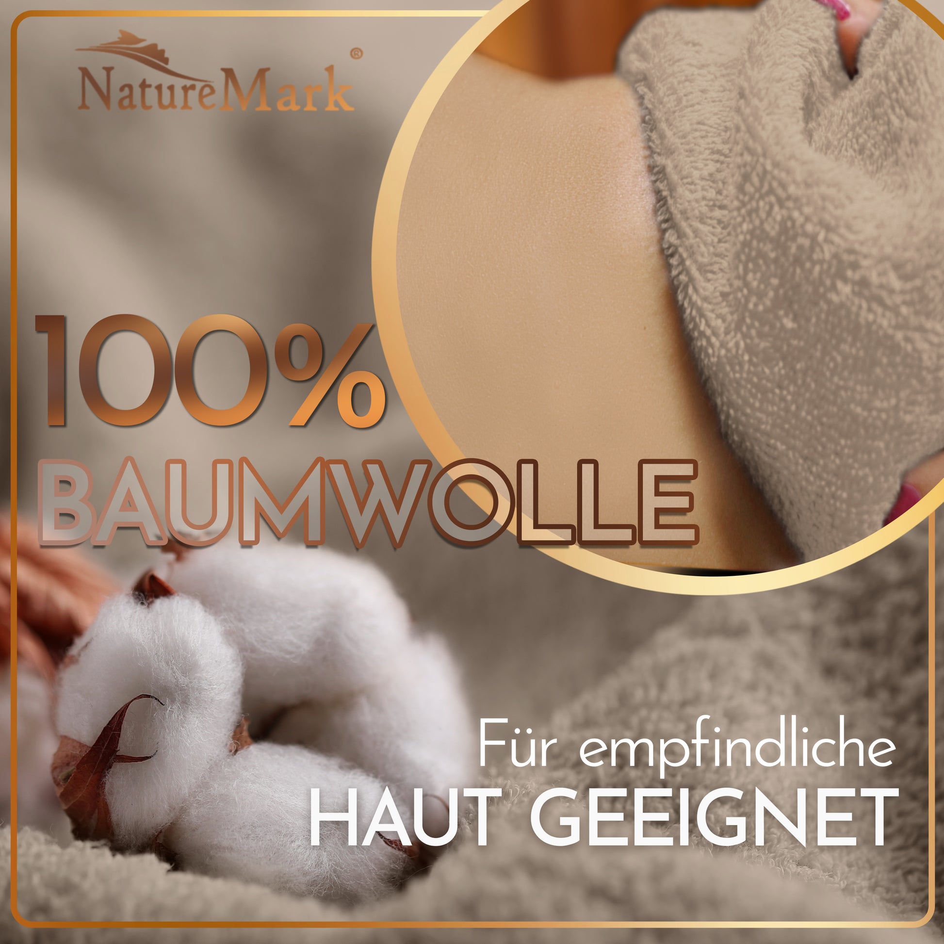 NatureMark 2er Pack SAUNATÜCHER Premium Qualität 80x200cm SAUNATUCH Sauna-Handtuch 100% Baumwolle Farbe: Schwarz