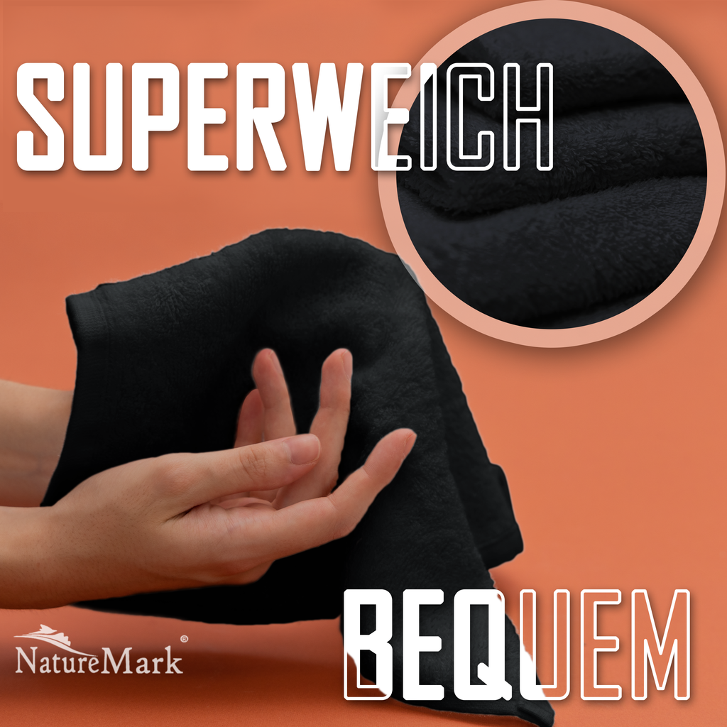 Frottier Seiftücher 10er Pack 30x30cm, 100% Baumwolle