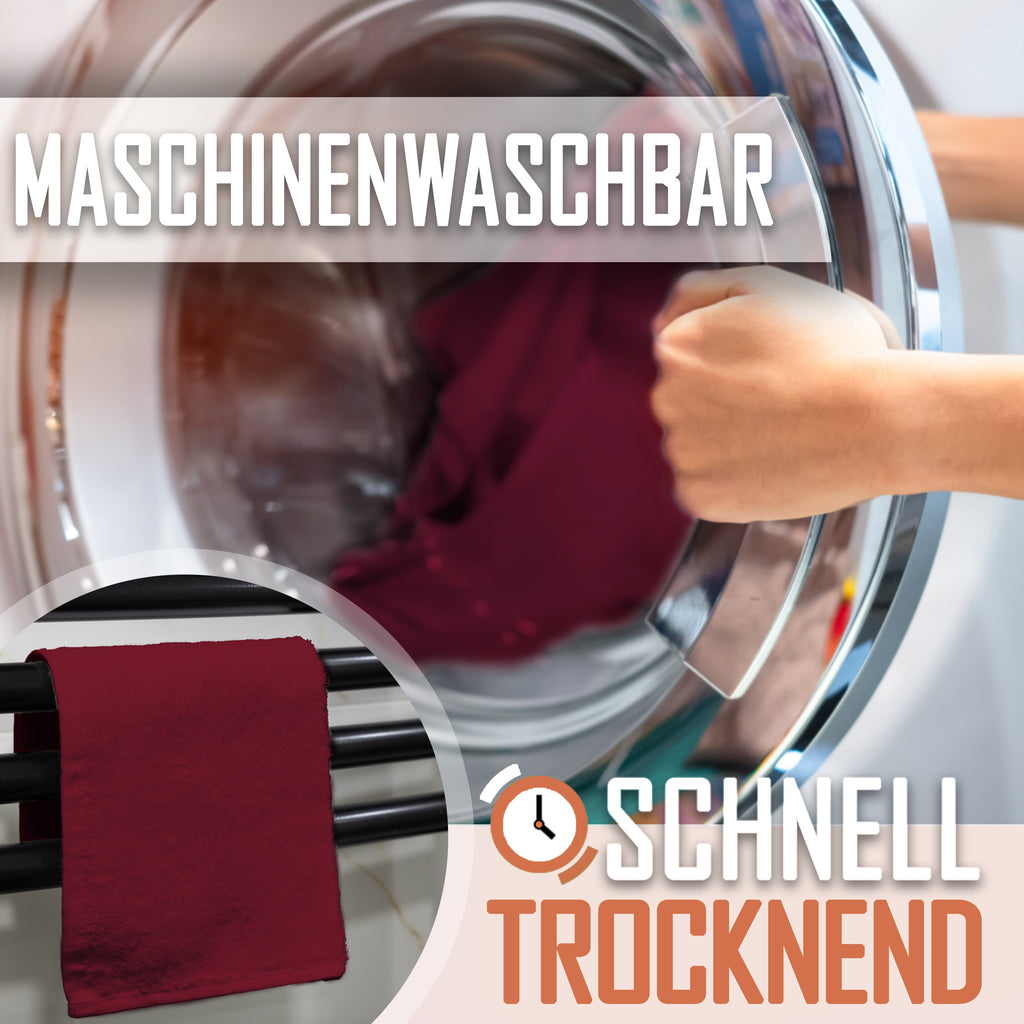 Frottier Seiftücher 10er Pack 30x30cm, 100% Baumwolle