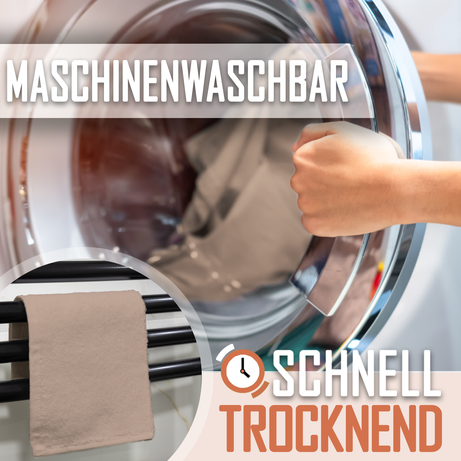Frottier Seiftücher 10er Pack 30x30cm, 100% Baumwolle