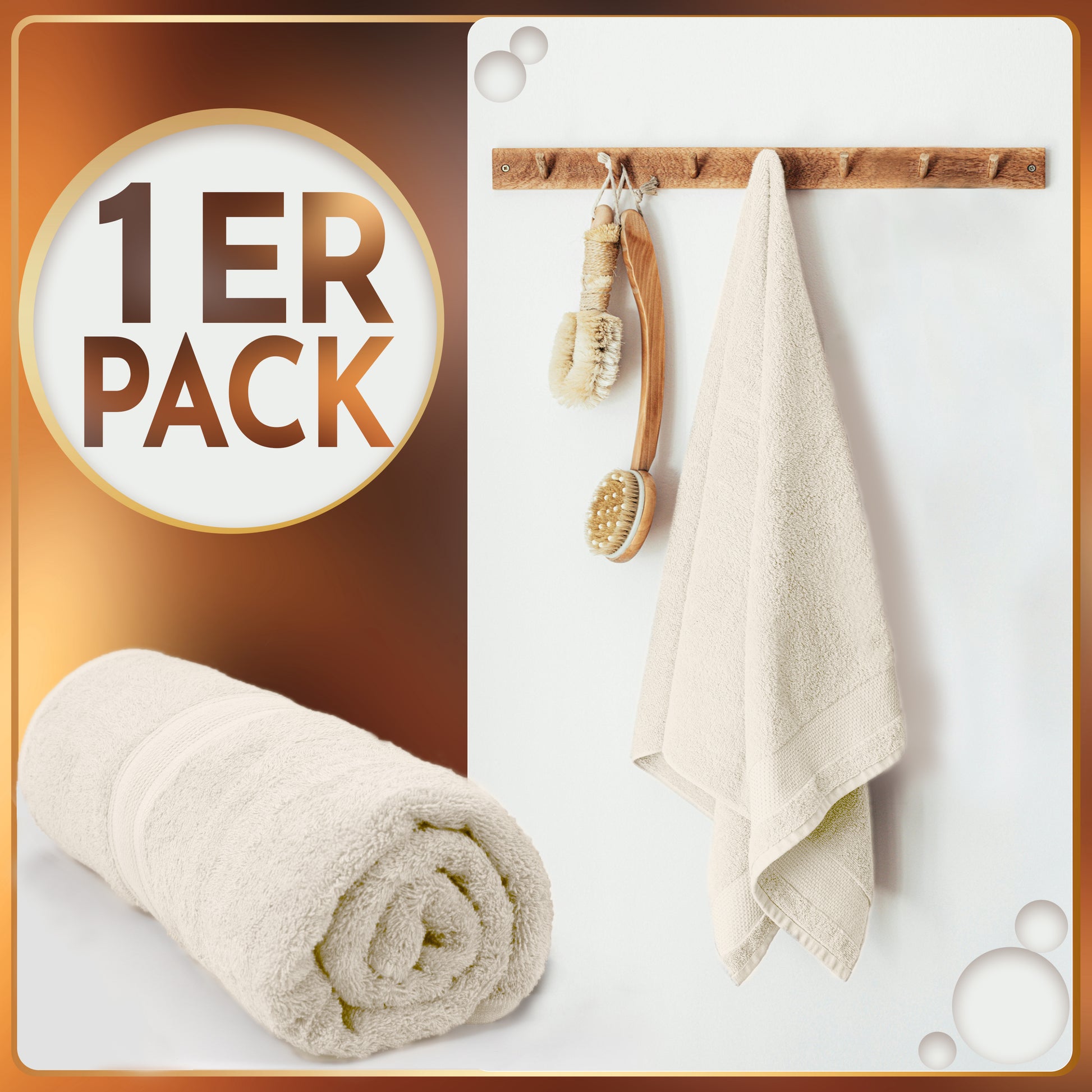 NatureMark 2er Pack SAUNATÜCHER Premium Qualität 80x200cm SAUNATUCH Sauna-Handtuch 100% Baumwolle Farbe: Schwarz