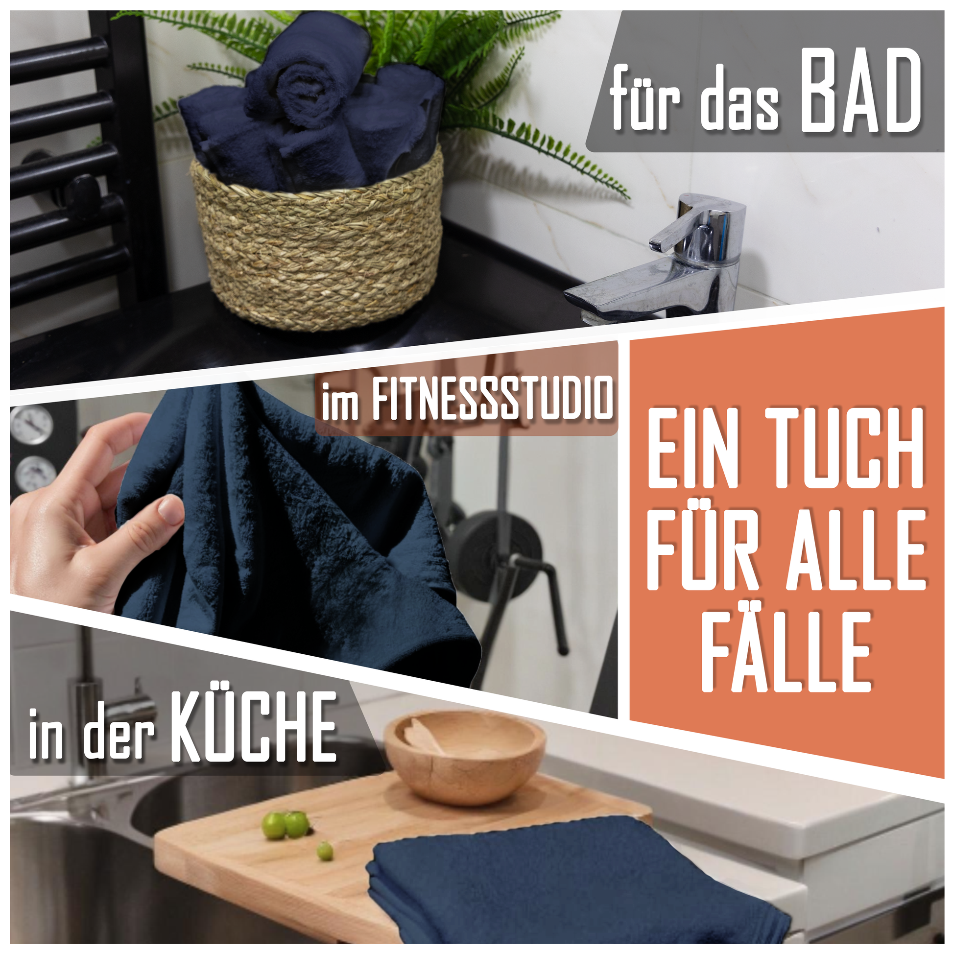 Frottier Seiftücher 10er Pack 30x30cm, 100% Baumwolle
