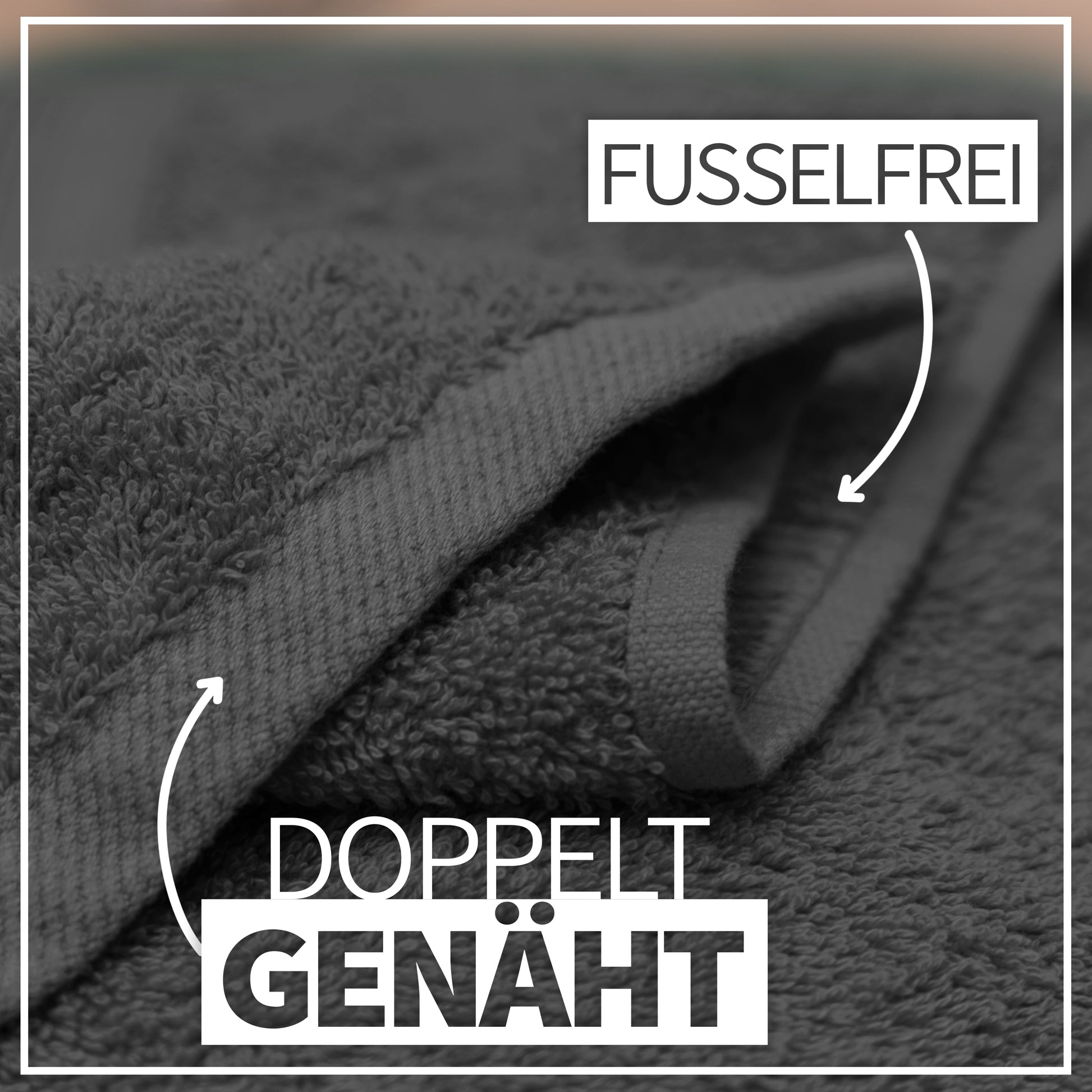 NatureMark 2er Pack DUSCHTÜCHER Premium Qualität 70x140cm DUSCHTUCH Dusch-Handtuch Doppelpack
