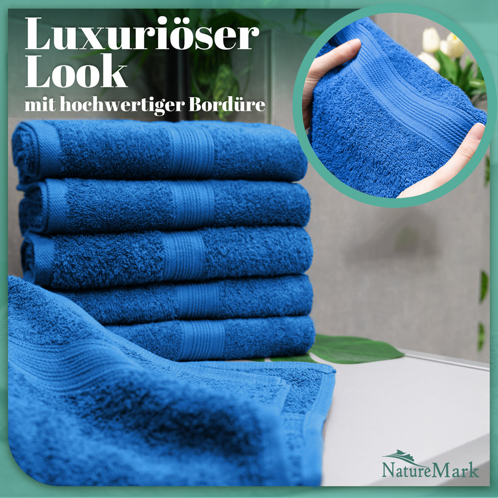 Frottier Handtücher 8er Pack 50x100cm, 100% Baumwolle