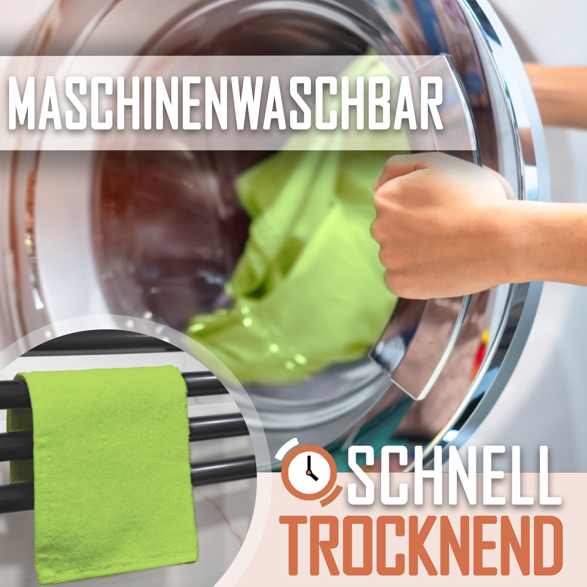 Frottier Seiftücher 10er Pack 30x30cm, 100% Baumwolle
