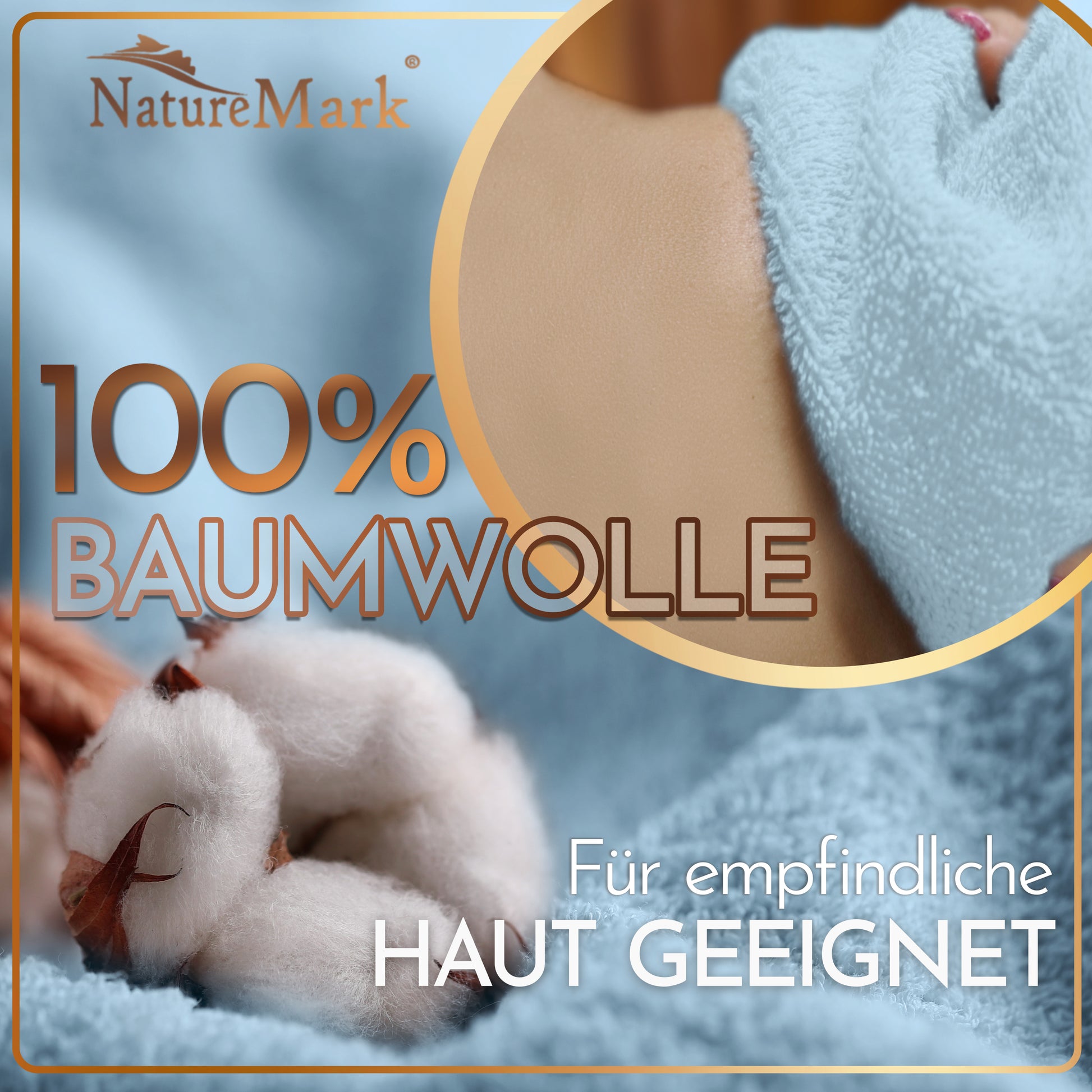 NatureMark 2er Pack SAUNATÜCHER Premium Qualität 80x200cm SAUNATUCH Sauna-Handtuch 100% Baumwolle Farbe: Schwarz