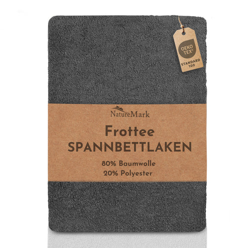 Frottee Spannbettlaken in verschiedenen Farben & Größen