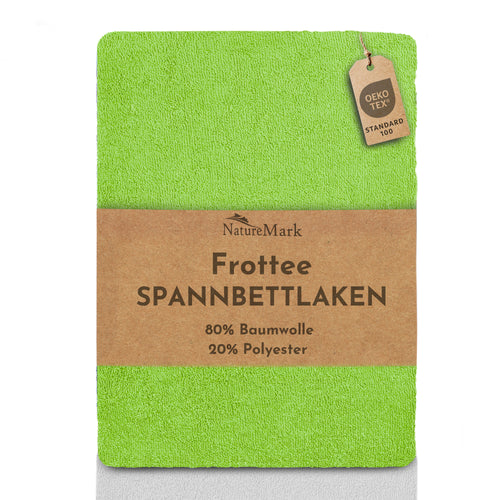 Frottee Spannbettlaken in verschiedenen Farben & Größen