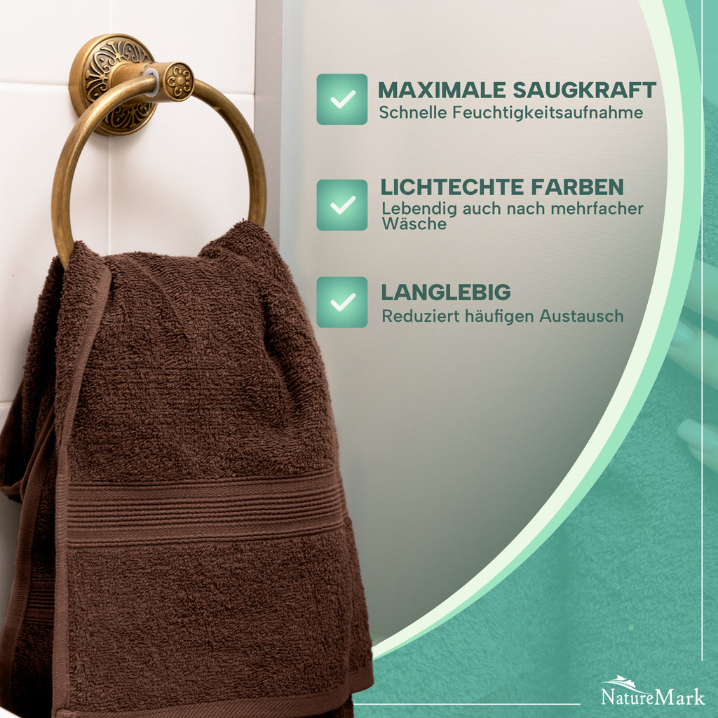 Frottier Handtücher 8er Pack 50x100cm, 100% Baumwolle