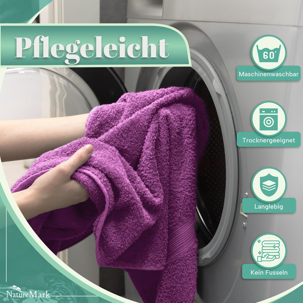 Frottier Handtücher 8er Pack 50x100cm, 100% Baumwolle