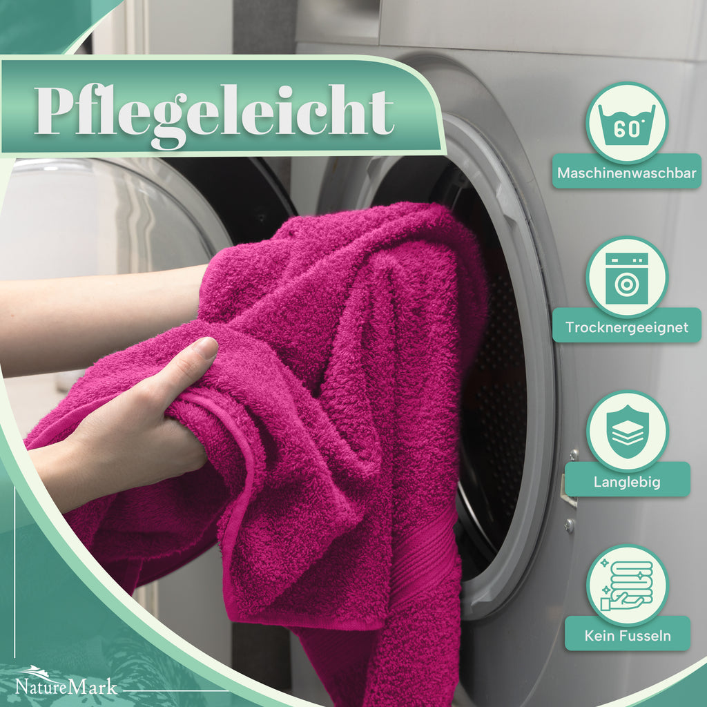 Frottier Handtücher 8er Pack 50x100cm, 100% Baumwolle
