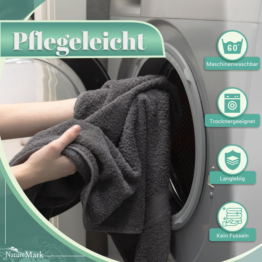 Frottier Handtücher 8er Pack 50x100cm, 100% Baumwolle