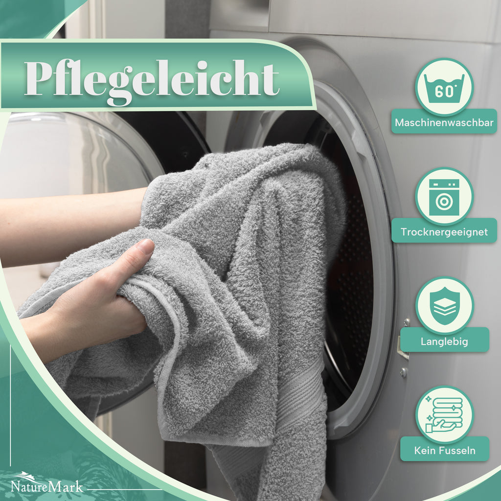 Frottier Handtücher 8er Pack 50x100cm, 100% Baumwolle