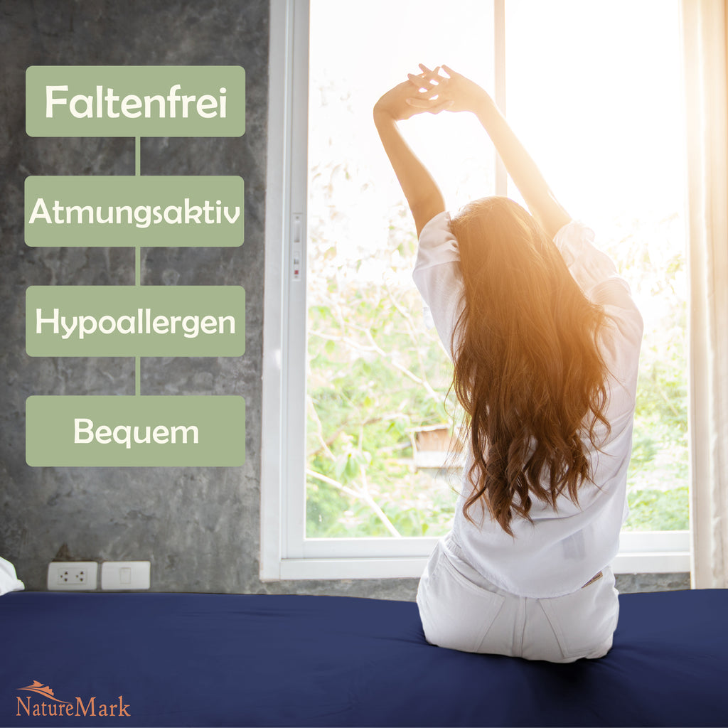 Gebürstete Mikrofaser Spannbettlaken 2er-Pack
