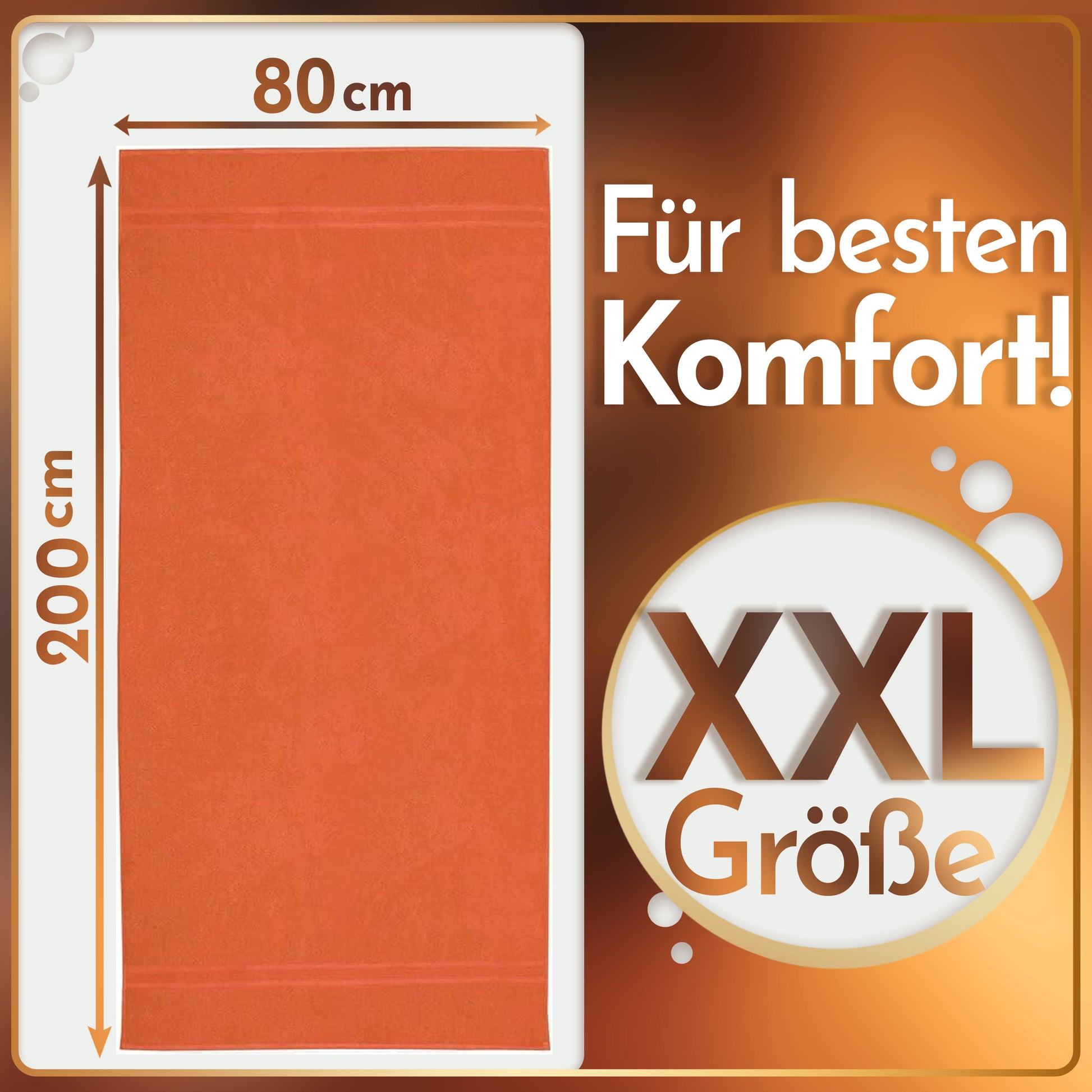NatureMark 2er Pack SAUNATÜCHER Premium Qualität 80x200cm SAUNATUCH Sauna-Handtuch 100% Baumwolle Farbe: Schwarz