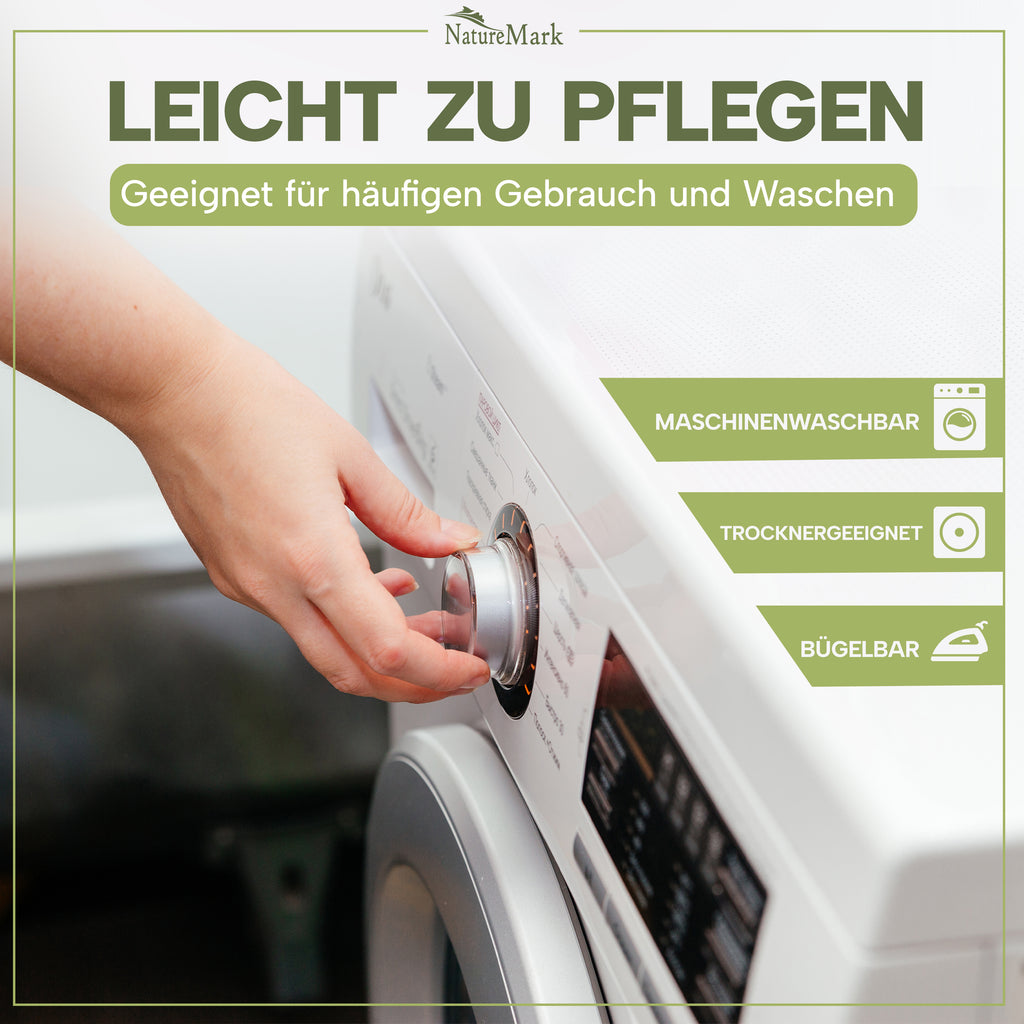 NatureMark Gästetücher – 12er Pack (30x50 cm), 100% Baumwolle, Oeko-Tex Zertifiziert, weich, saugfähig und pflegeleicht – Für Bad, Gäste & Spa – Anthrazit/Grau