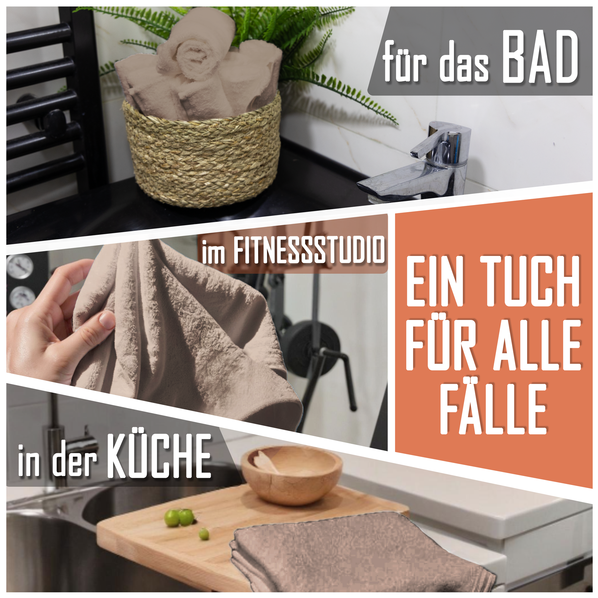 Frottier Seiftücher 10er Pack 30x30cm, 100% Baumwolle