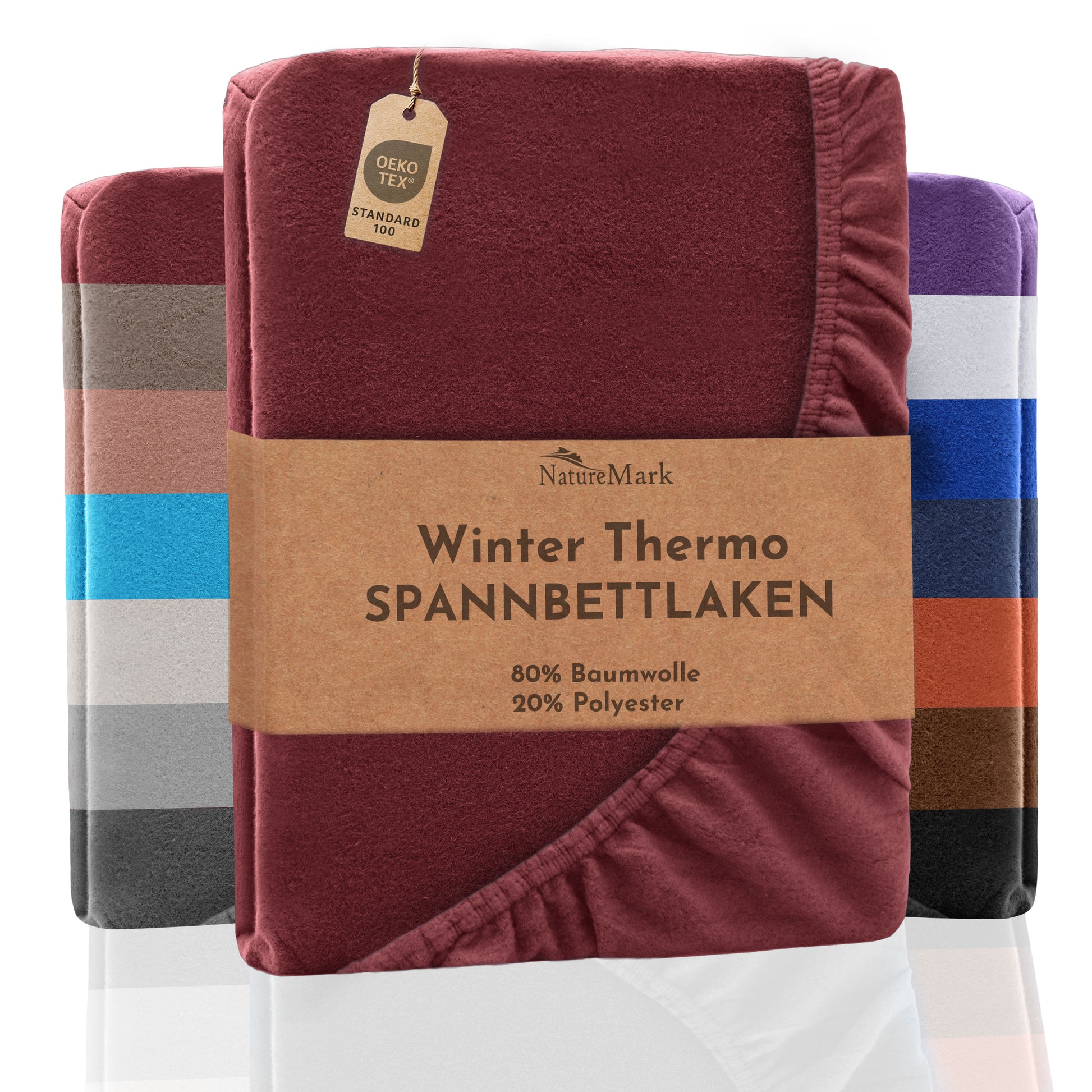 Teddy Flausch Spannbettlaken / Thermo Fleece Spannbettlaken in verschiedenen Farben & Größen