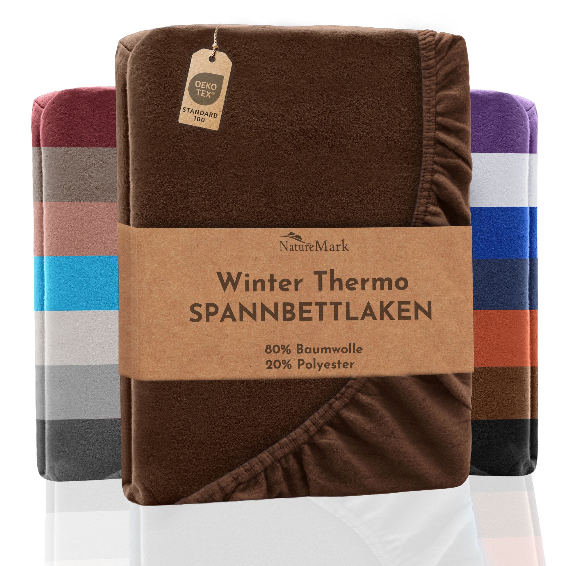 Teddy Flausch Spannbettlaken / Thermo Fleece Spannbettlaken in verschiedenen Farben & Größen
