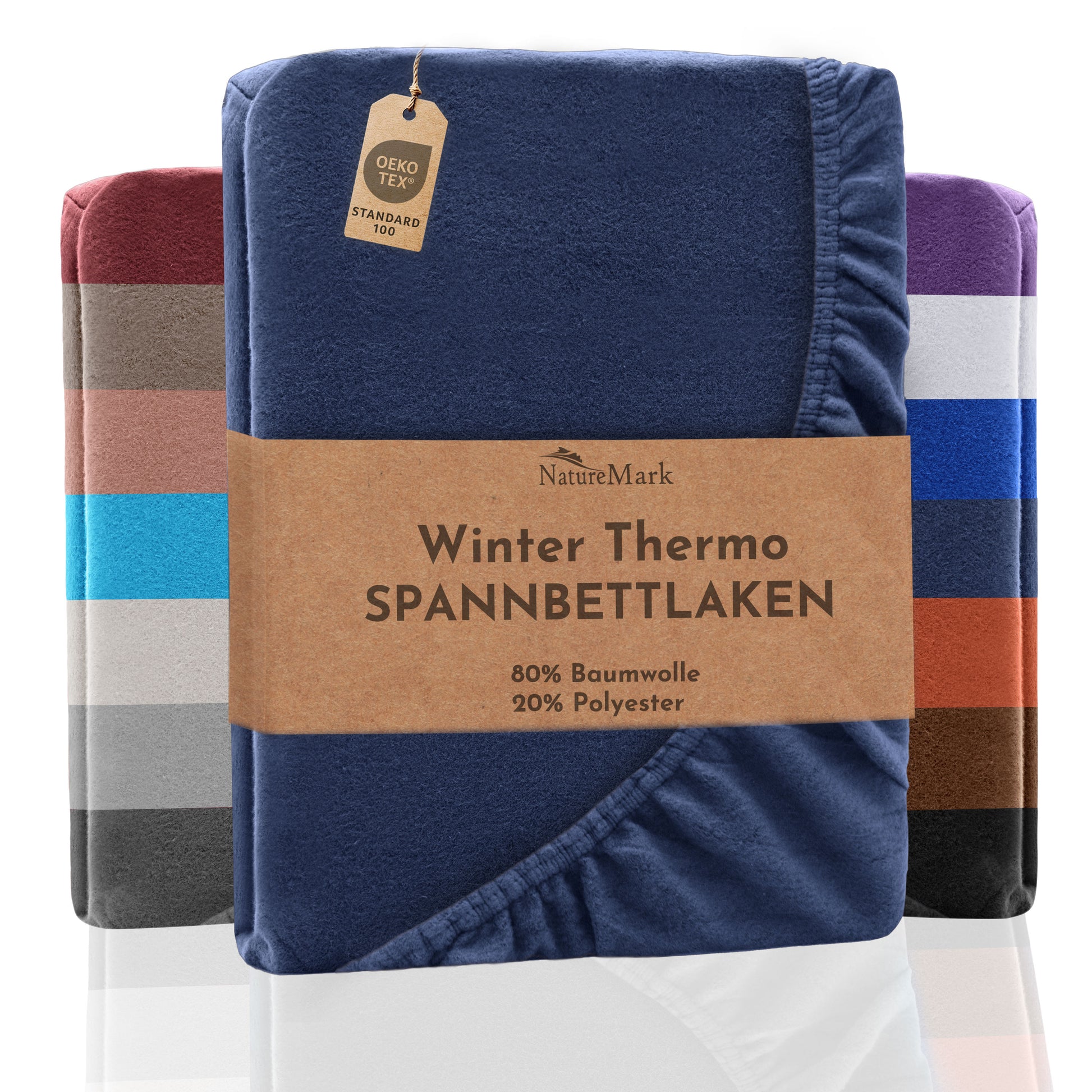 Teddy Flausch Spannbettlaken / Thermo Fleece Spannbettlaken in verschiedenen Farben & Größen