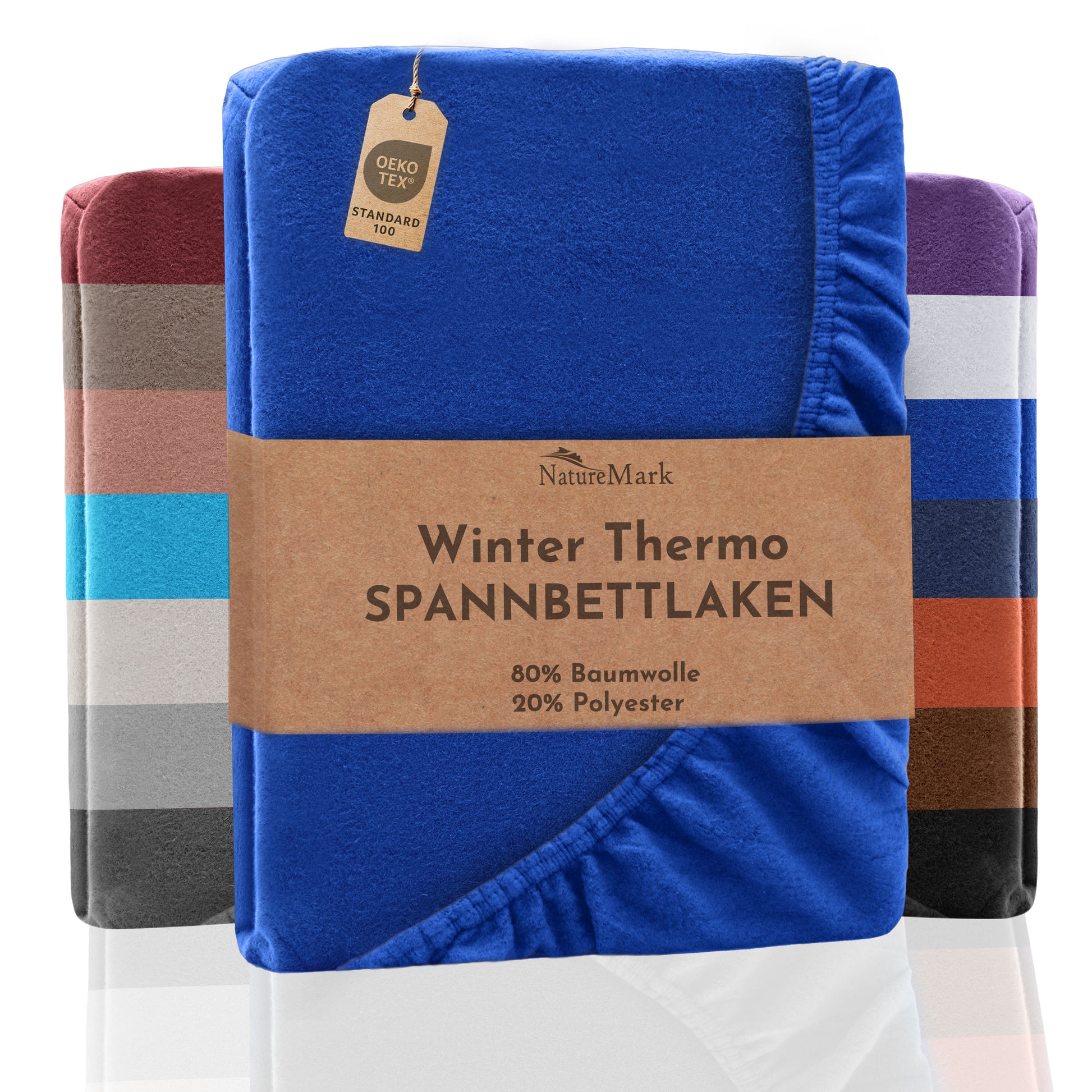 Teddy Flausch Spannbettlaken / Thermo Fleece Spannbettlaken in verschiedenen Farben & Größen