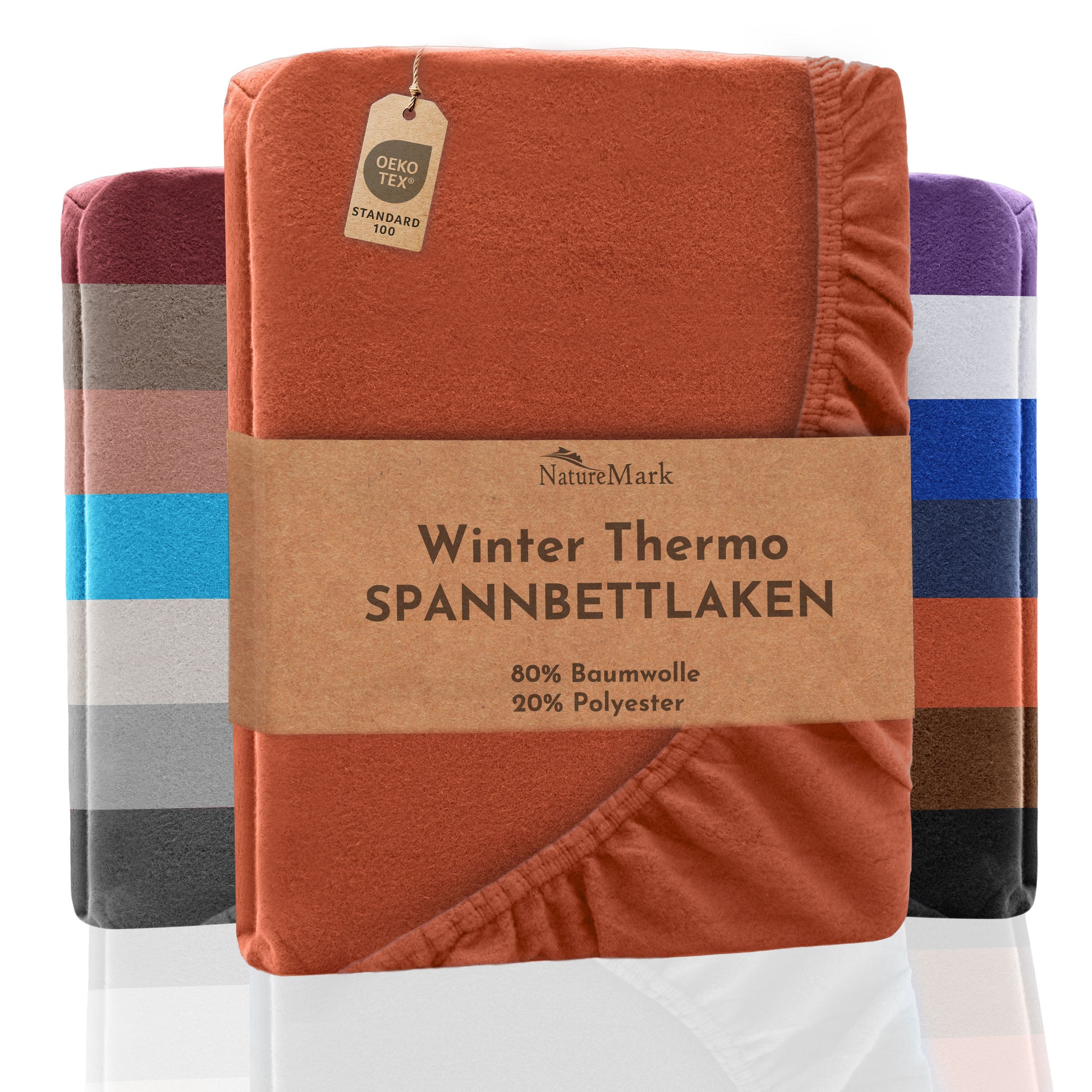 Teddy Flausch Spannbettlaken / Thermo Fleece Spannbettlaken in verschiedenen Farben & Größen