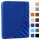 Teddy Flausch Spannbettlaken Royal blau 90-100 X 190-200 + 30 CM