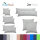 Jersey Kissenbezüge 2er-Pack 40x80 cm Silber grau