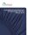 Mikrofaser Spannbettlaken 2er-Pack zum Sparpreis, 90-100x190-200 cm, Navy blau